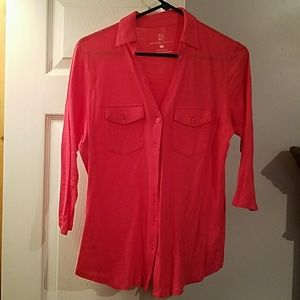 Button-front Top from New York & Co