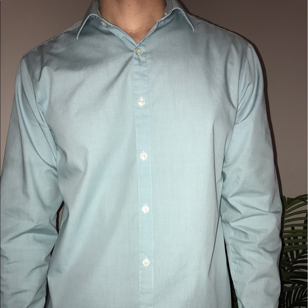 Perry Ellis Portfolio Long Sleeve Button Down
