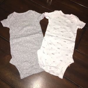 Pair of onesies for a princess! 👑