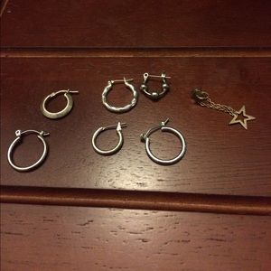 Cartilage piercing earrings bundle