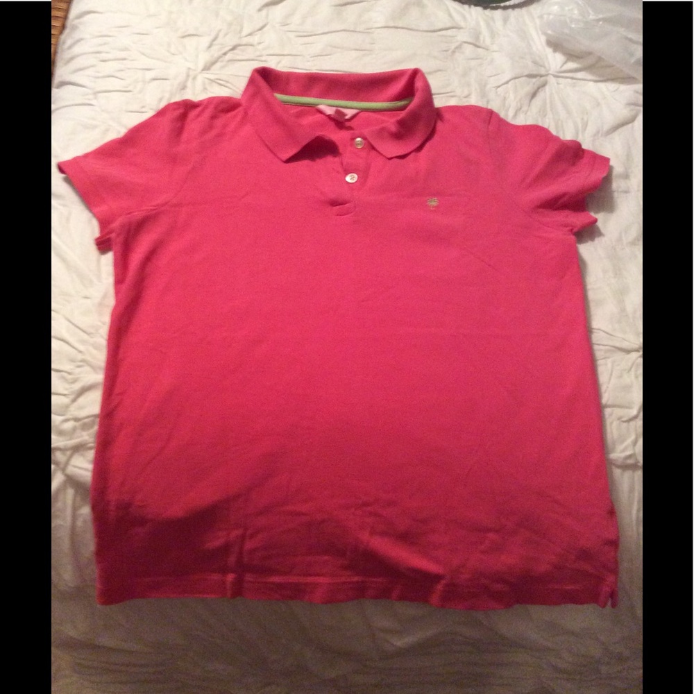 Lilly Pulitzer Lg pink polo
