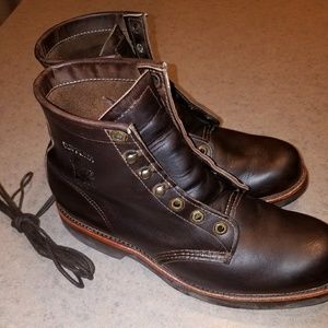 Chippewa 20065 6" boots Chocolate Apache Size 9.5