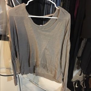 Light brown top