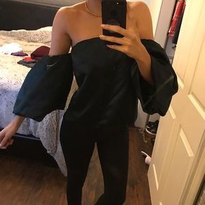 Zara off the shoulder blouse