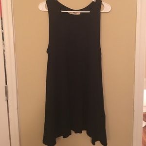 Black tunic tank