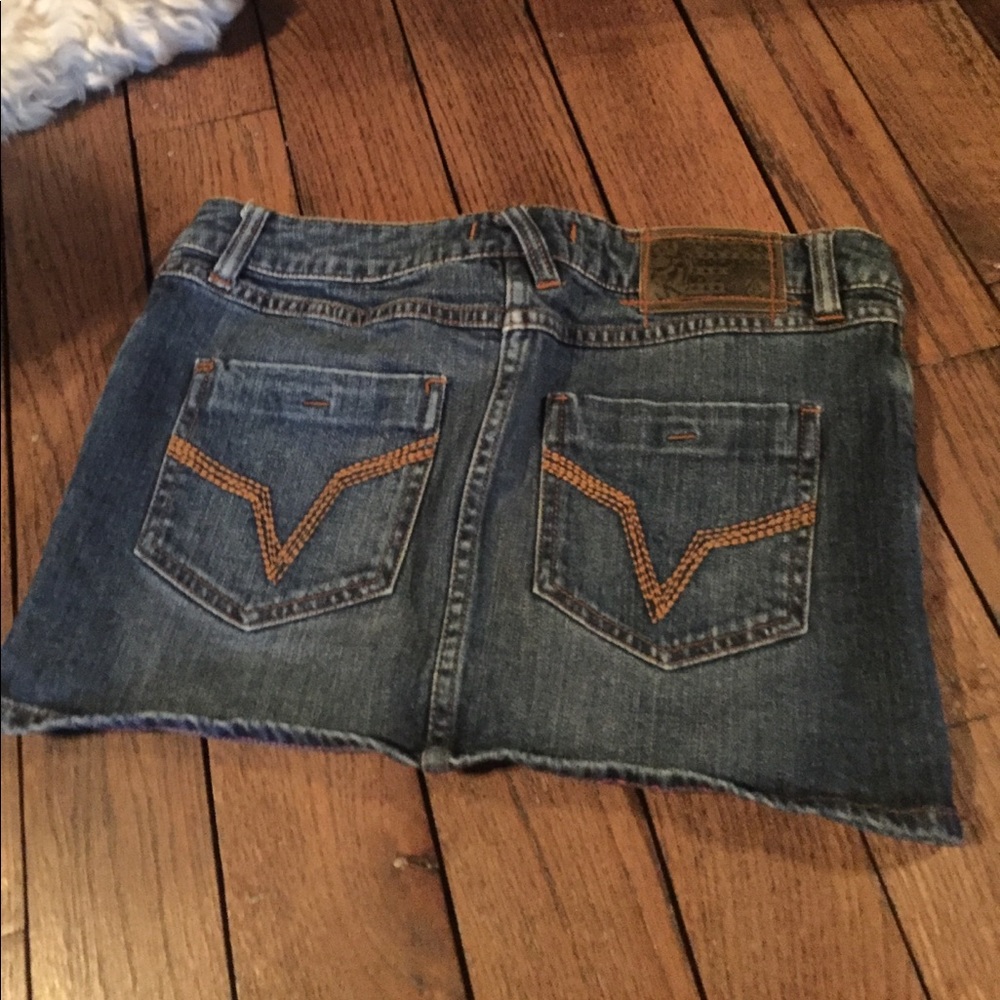 Denim mini