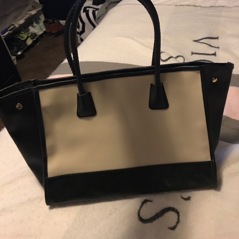 Black and Tan tote