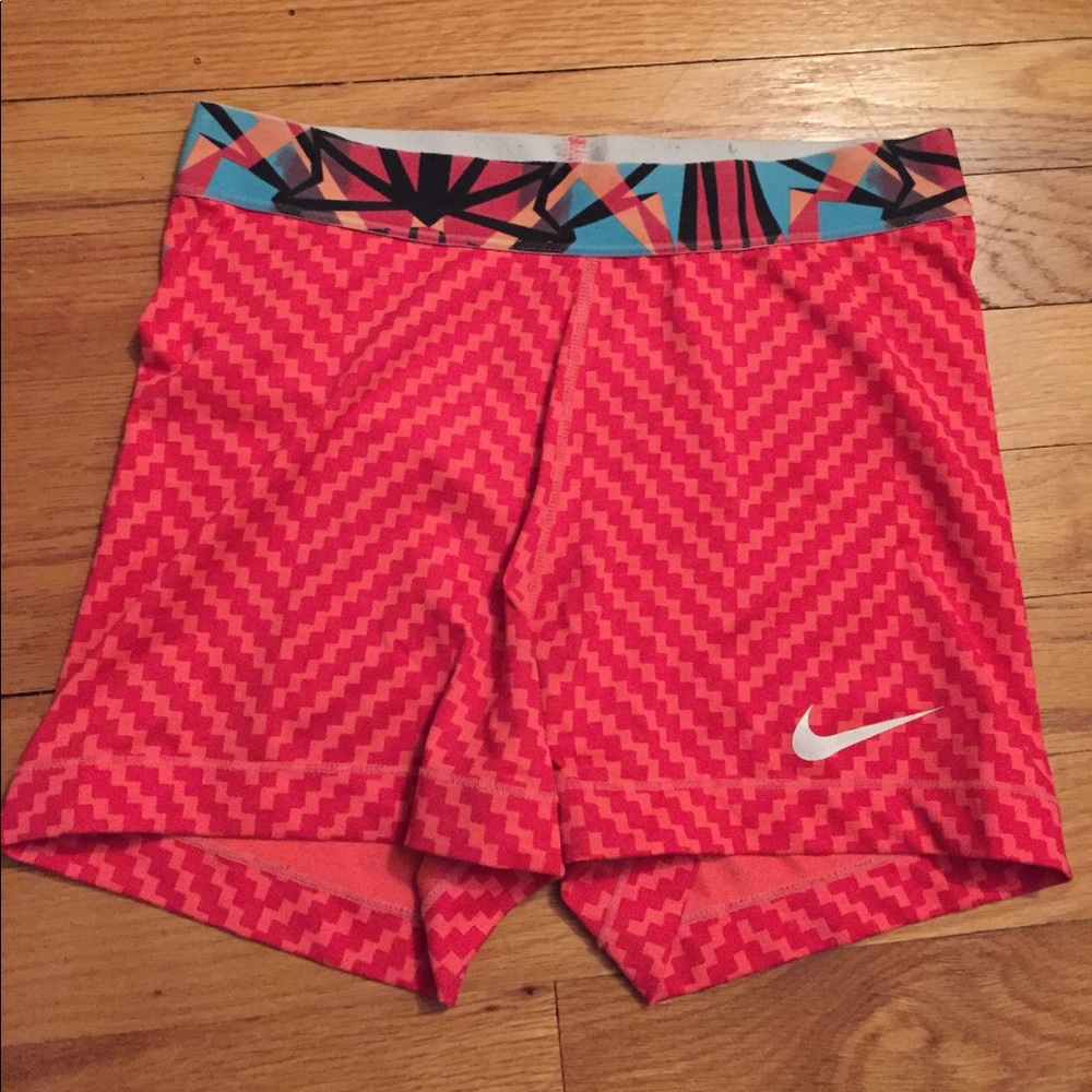 Patterned Nike Pro Spandex