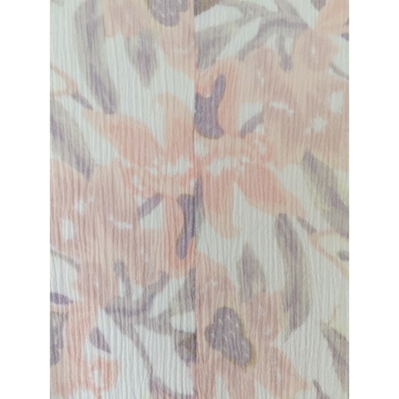 FREE PEOPLE Pastel Floral Boho Blouse Cardigan S - Picture 6 of 7