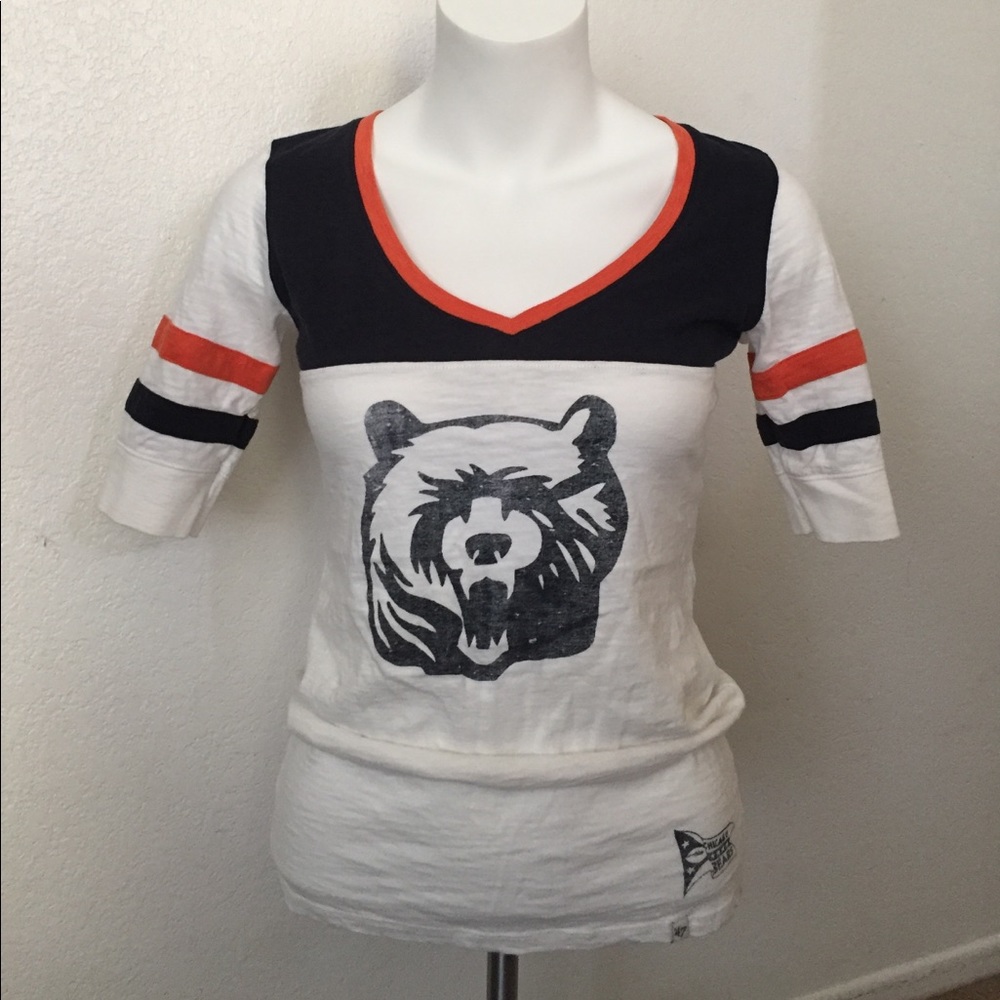 Forty Seven Brand 🏈 NFL Chicago Bears 3/4 Sleeve
