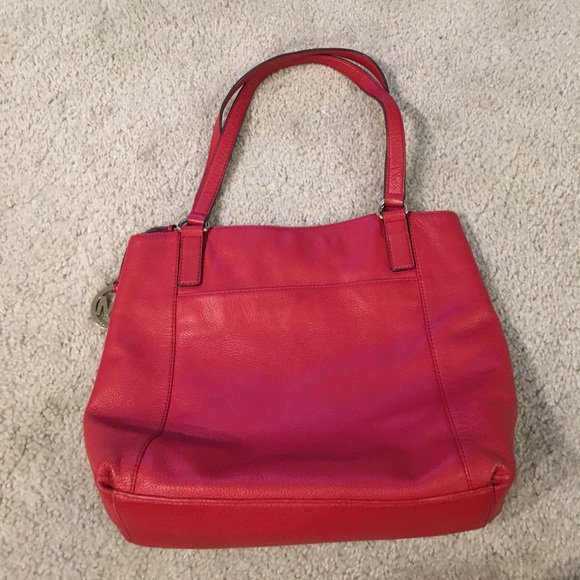 Michael Kors Handbag- Red - Picture 2 of 3