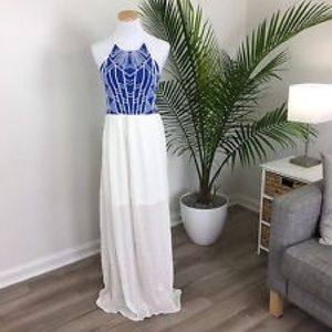 Jealous Tomato Halter Maxi