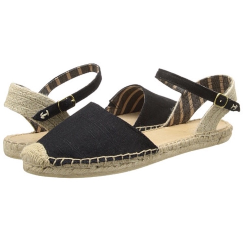 SPERRY: HOPE BLACK LINEN