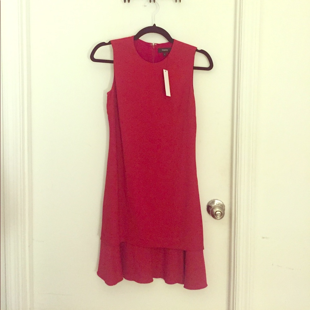 Theory Red Dress