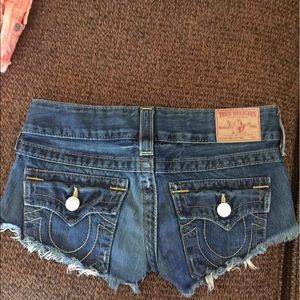 True religion shorts