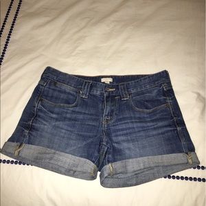 J. Crew jean shorts