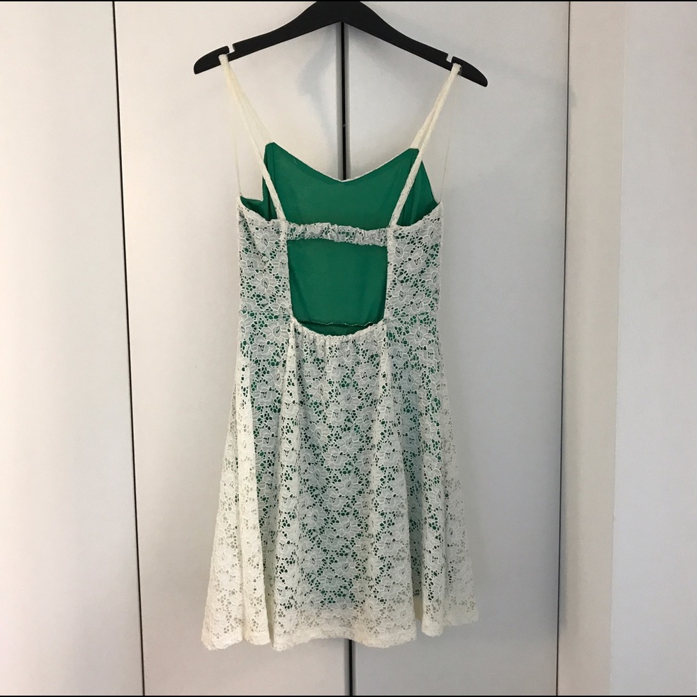The Impeccable Pig Backless Lace Dress. - Picture 2 of 7