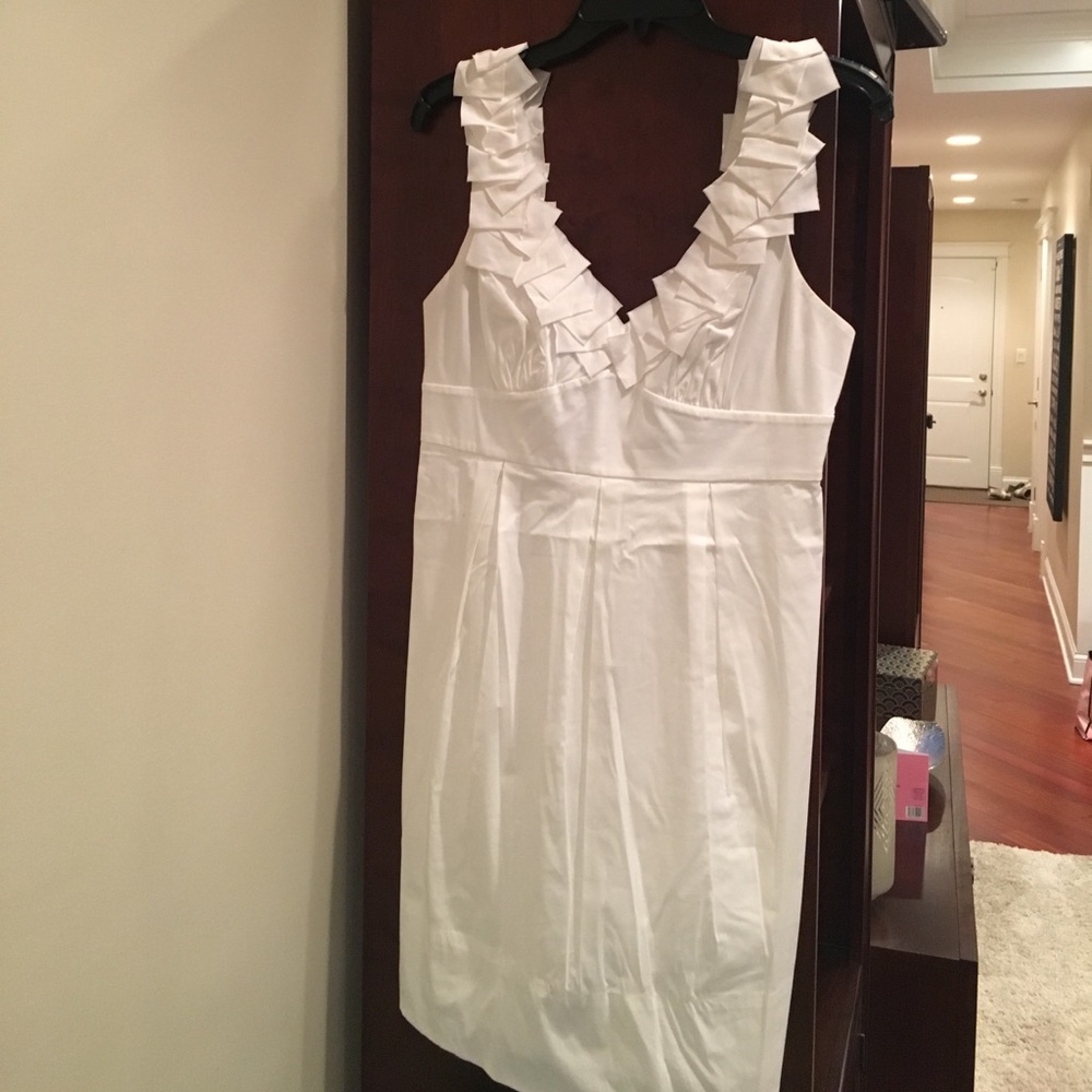 BCBG White Minidress