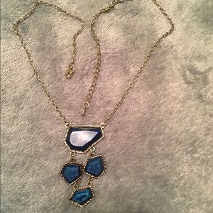 FAUX GEODE NECKLACE