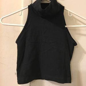 Turtleneck crop top