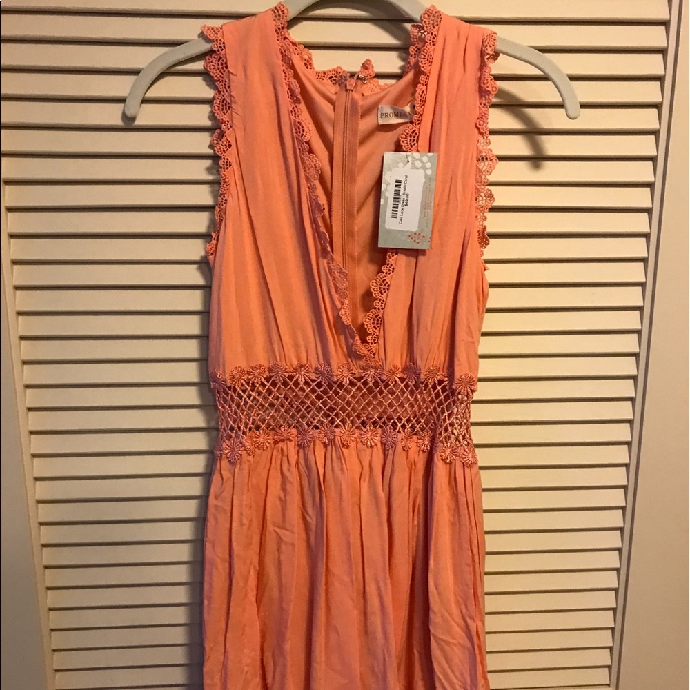 Orange dress