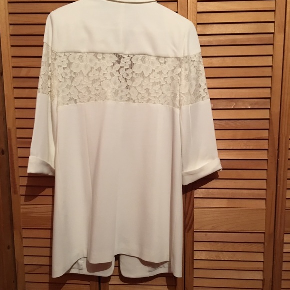 Chico's Black Label Lace Blazer - Picture 3 of 5