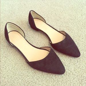 J Crew black flat