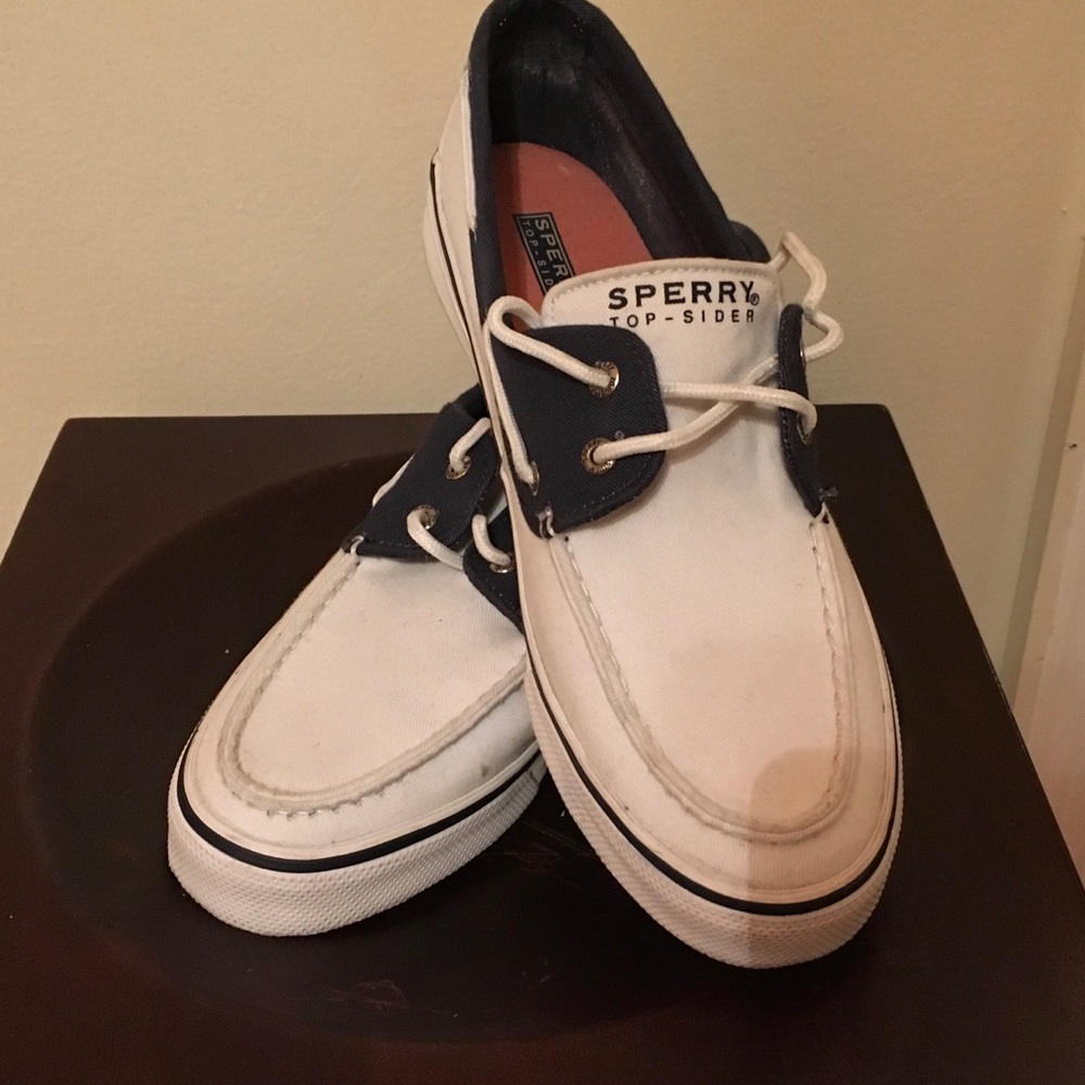 Canvas Sperry Topsider Boat Shoes