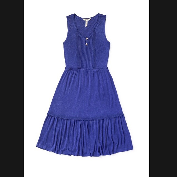 Thin Blue Dress
