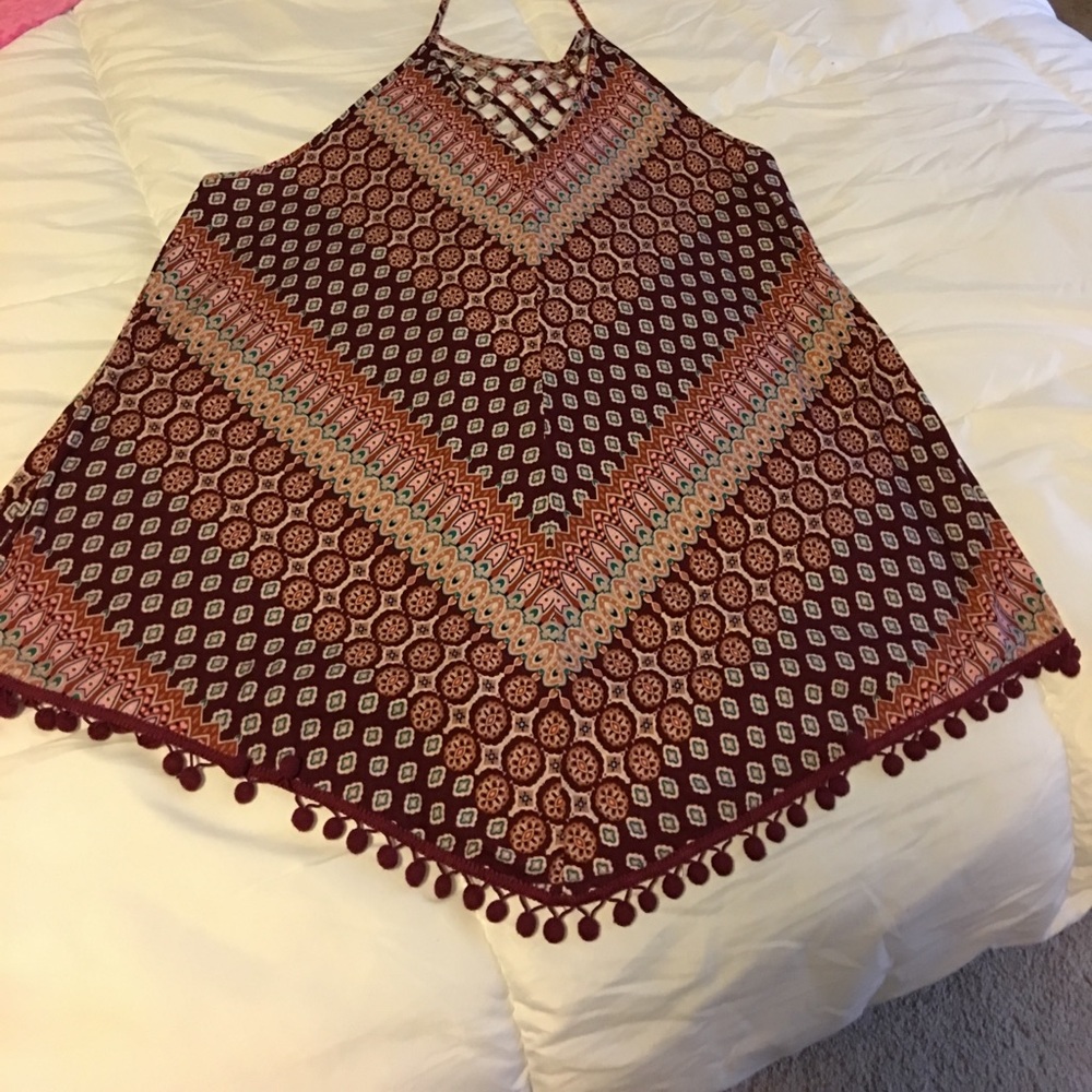 Maurice's handkerchief halter top