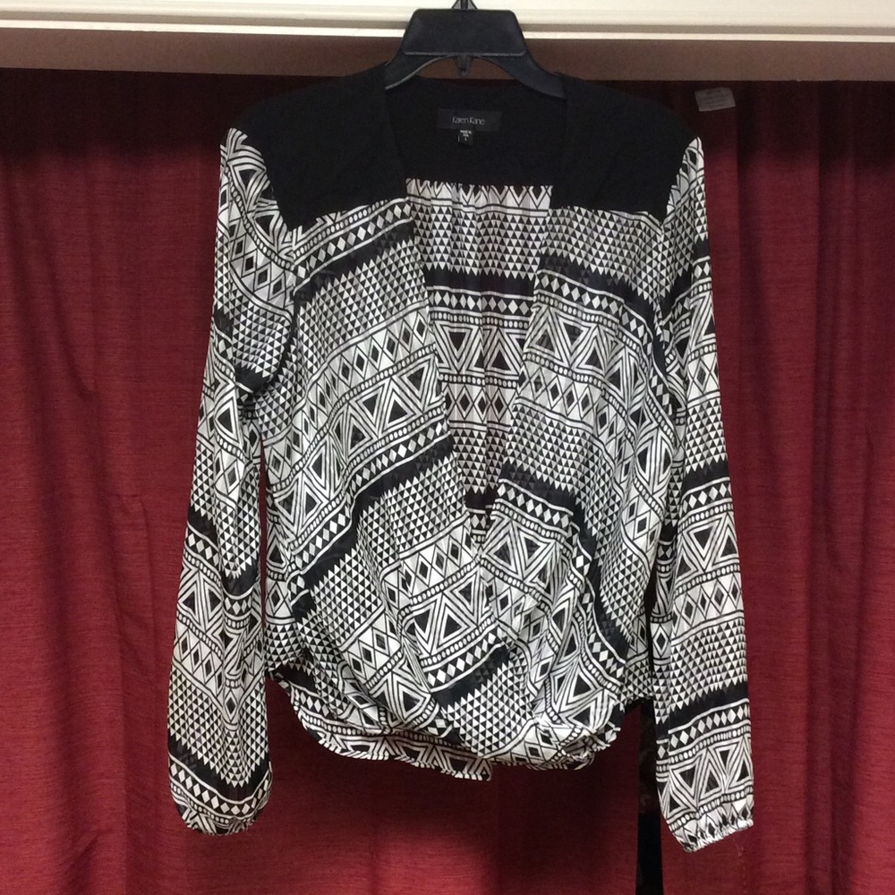 Karen Kane print top size L