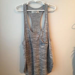 kids abercrombie grey tank