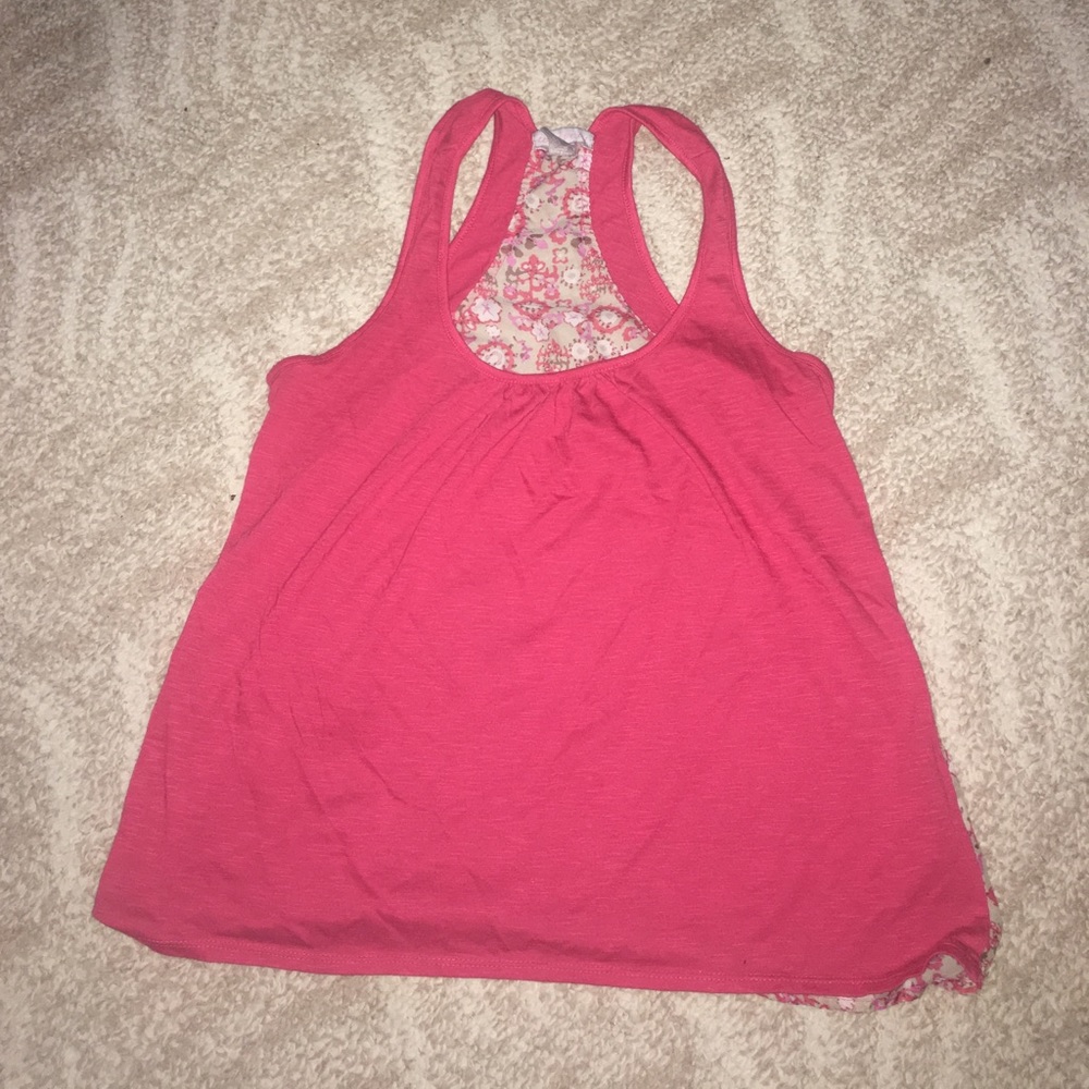 Floral Gap Tank