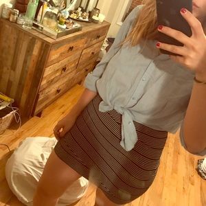 Joie button down light jean long sleeve shirt