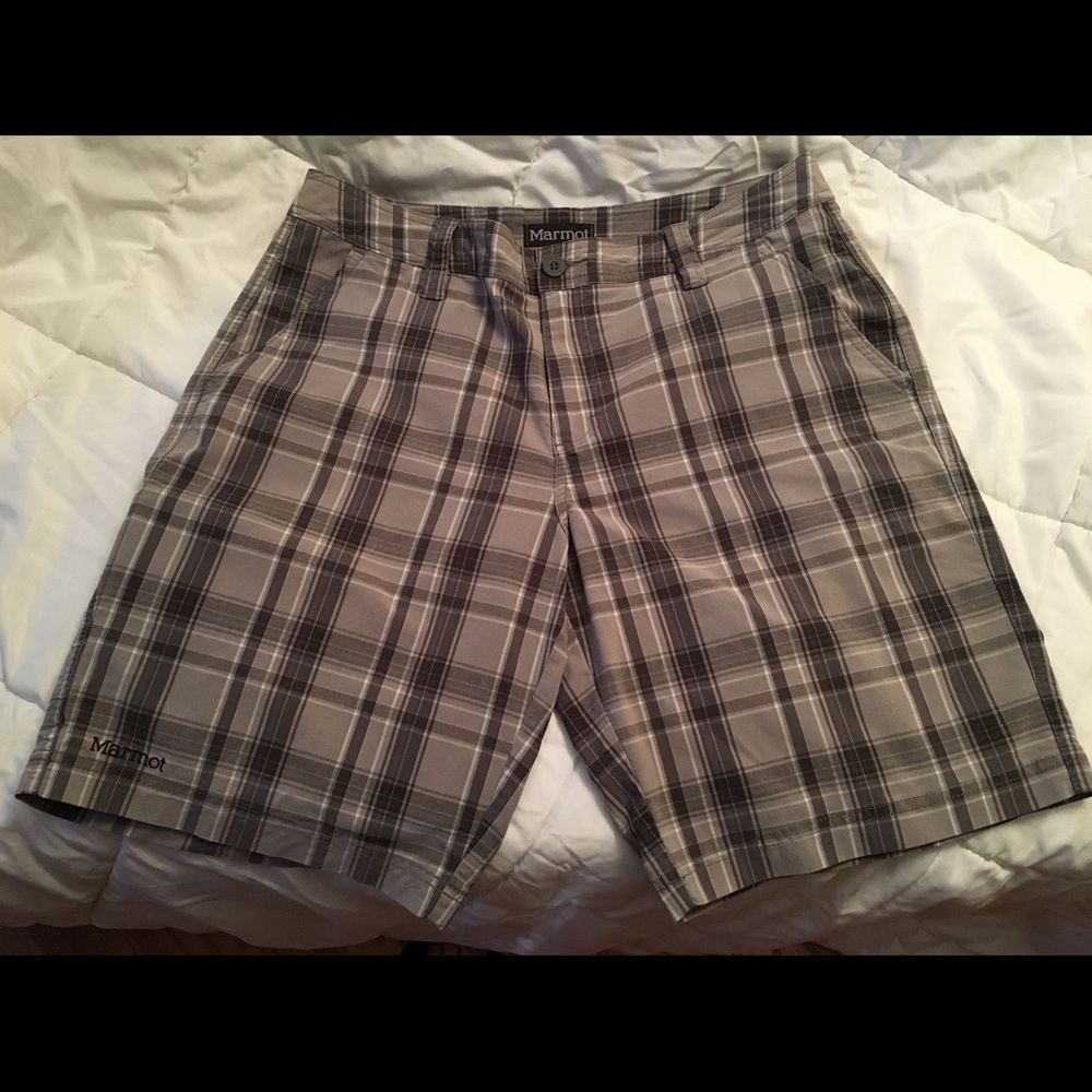 Marmot plaid shorts