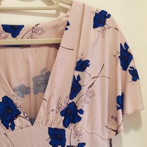 Free People Pretty and Flirty Floral Dress