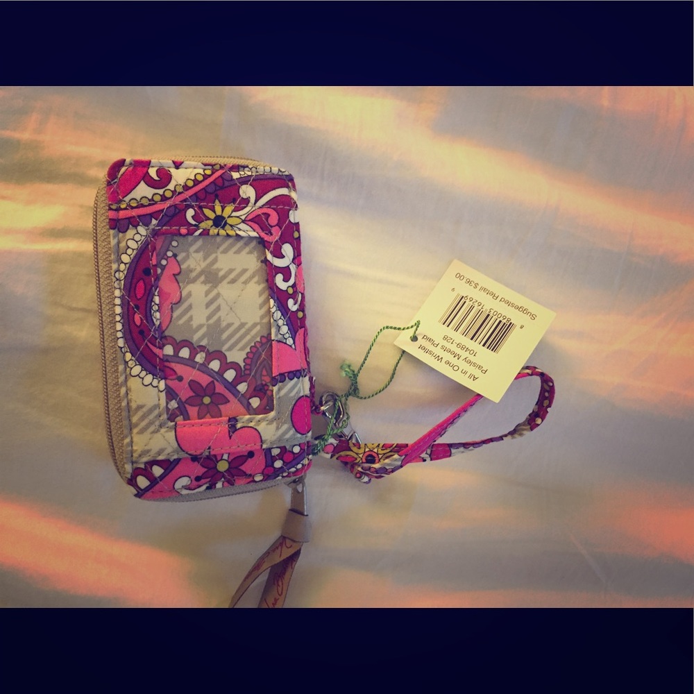 Vera Bradley 3 in 1 wristlet