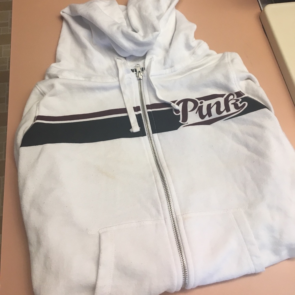 Love Pink full zip hoodie