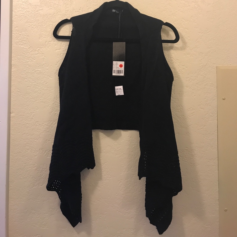 🆕Women Cotton Vest Size S/M Black