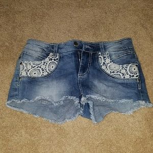 Jean shorts