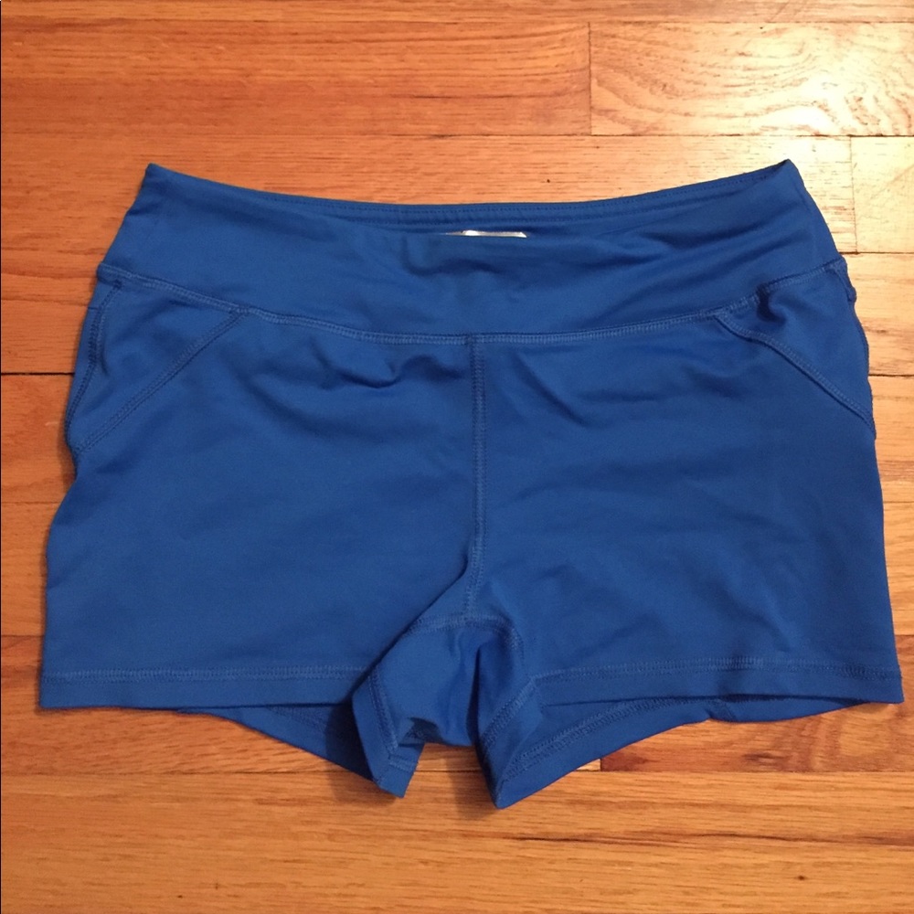 Blue spandex