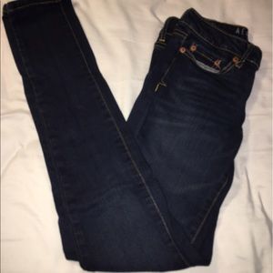Dark colored jeans/jeggings from Aeropostale