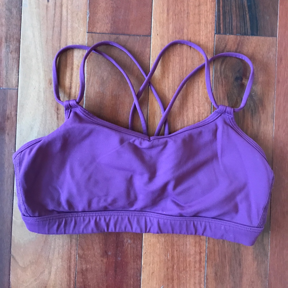Strappy lulu lemon bra
