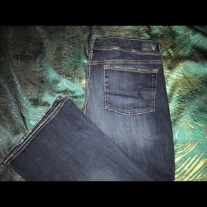 American Eagle super stretch kick boot Jean