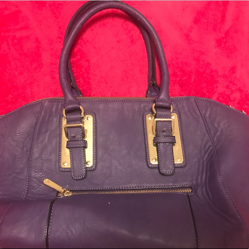 Charming Charlie purple bag