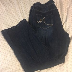 Maurice's dark wash jeans