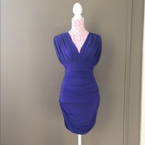 Sexy BCBG electric blue dress