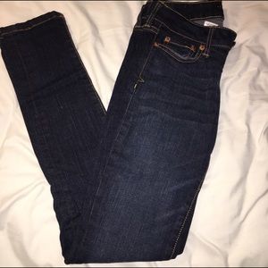 Dark colored jeans/jeggings by Aeropostale