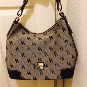 Dooney and Bourke Americana Signature Erica Hobo