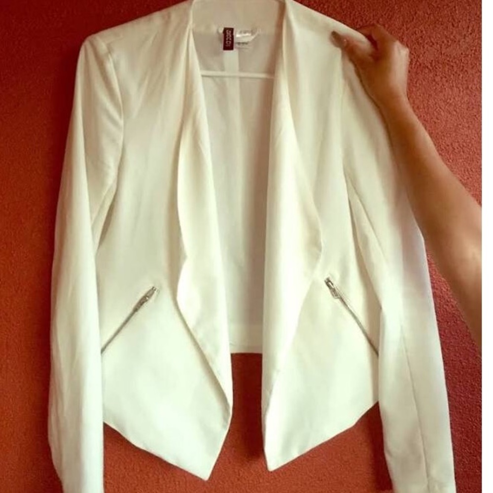 🎀Stylish white blazer H&M ⚪️🎀